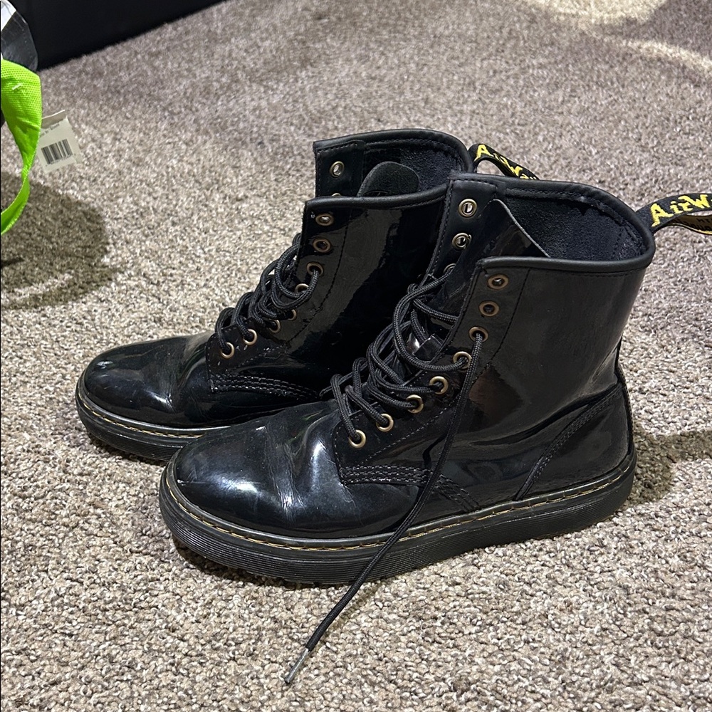 Dr. Martens Black Zavala Boots